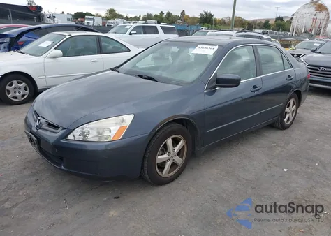 2003 Honda Accord 2.4 Ex from USA, damaged, VIN JHMCM56763C040930